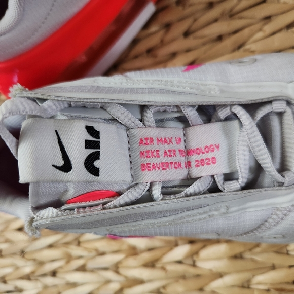 Nike Air Max Up Women's Size 6 Sneakers Grey Pink Crimson - Picture 9 of 14